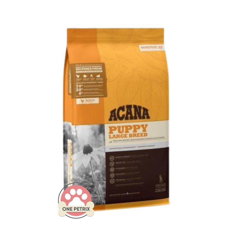 Acana Grain Free Puppy Dog Food Large Breed Heritage 11.4KG