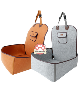 2 in 1 Car Seat Booster - (Gray, Brown)