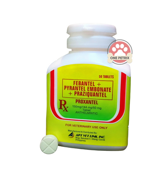 Proxantel Dewormer Tablet for Dogs and Cats - 1 Tablet