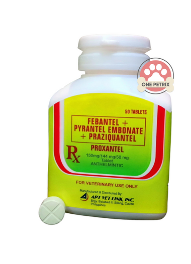 Proxantel Dewormer Tablet for Dogs and Cats - 1 Tablet