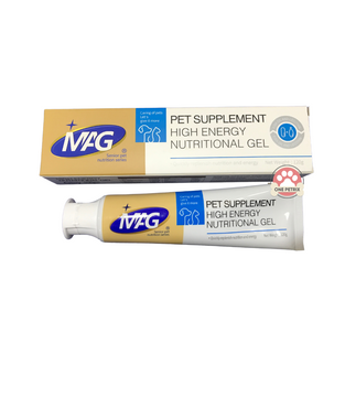 Mag Pet Supplement High Energy Nutritional Gel Pet Vitamins for Dogs and Cats 120G