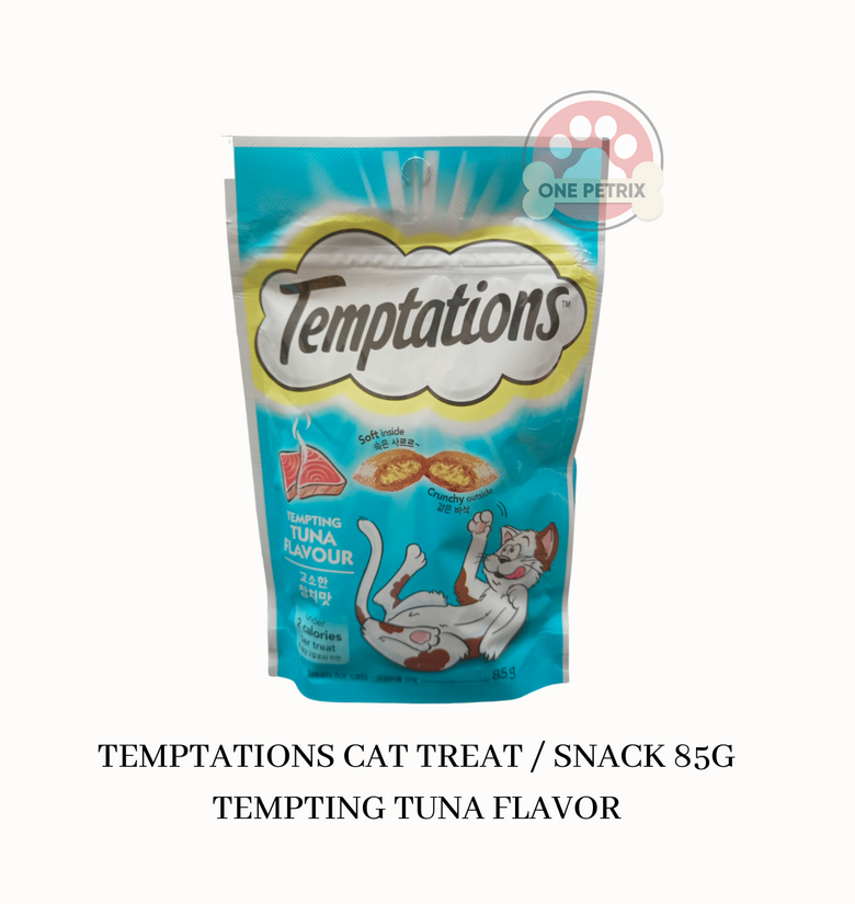 Temptations Cat Treat Snack 85G One Petrix