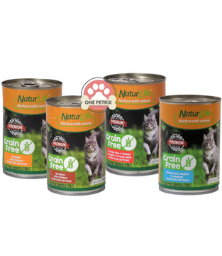NaturLife Grain Free Wet Canned Cat Food 400g