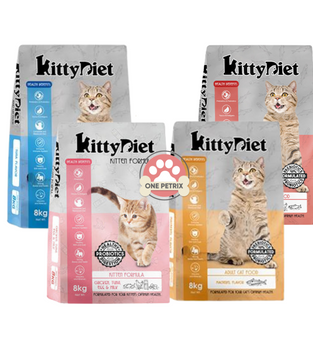 Products Kitty Diet Adult Cat and Kitten Cat Food 8kg