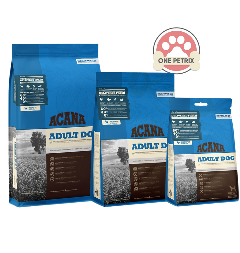 Acana Grain Free Adult Dog Food Heritage (Cobb Chicken and Geens)