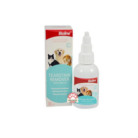 Bioline Tearstain Remover for Dogs, Cats and Small Pets 50ML