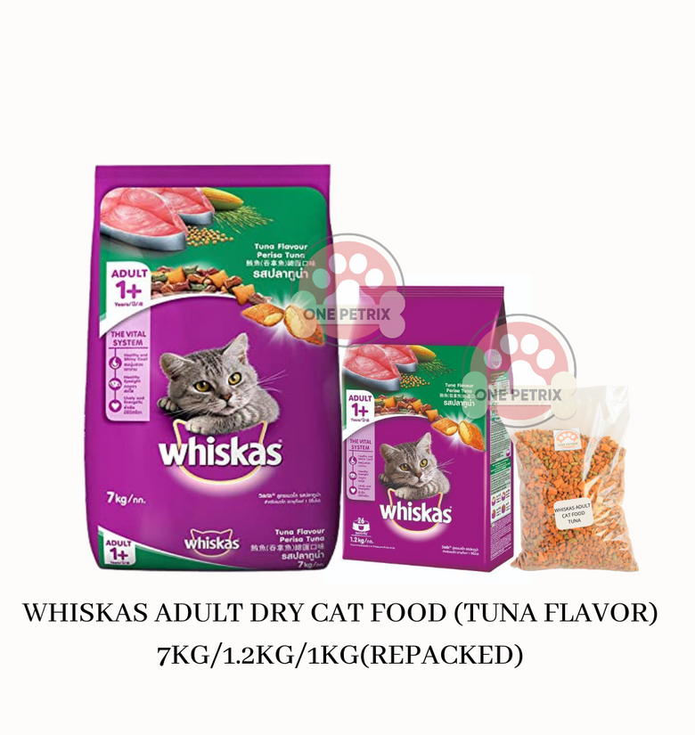 Whiskas Adult Dry Cat Food (Tuna Flavor)