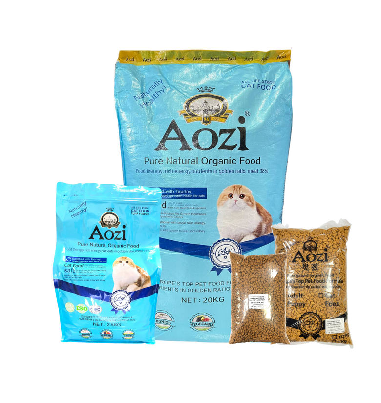 Aozi Organic Natural Cat Food Urinary Care Formula Tuna, Fruits and Vegetables