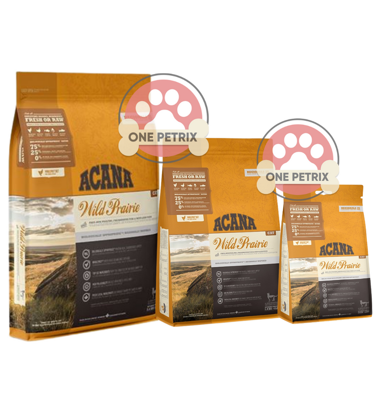Acana Wild Prairie Grain Free Cat Food Regionals Cat and Kitten One Petrix