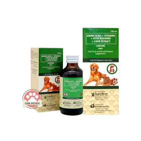 Livotine Syrup LiverTonic and Renal Enhancer Liver Supplement for Dogs, Cats and Small Pets