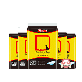 Dono Training Wee Pee Pads Pack (Small, Medium, Large, XLarge)