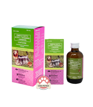 Coatshine Performance Enhancer Coat and Skin Vitamins (Omega Fatty Acids + Vitamins + Minerals)