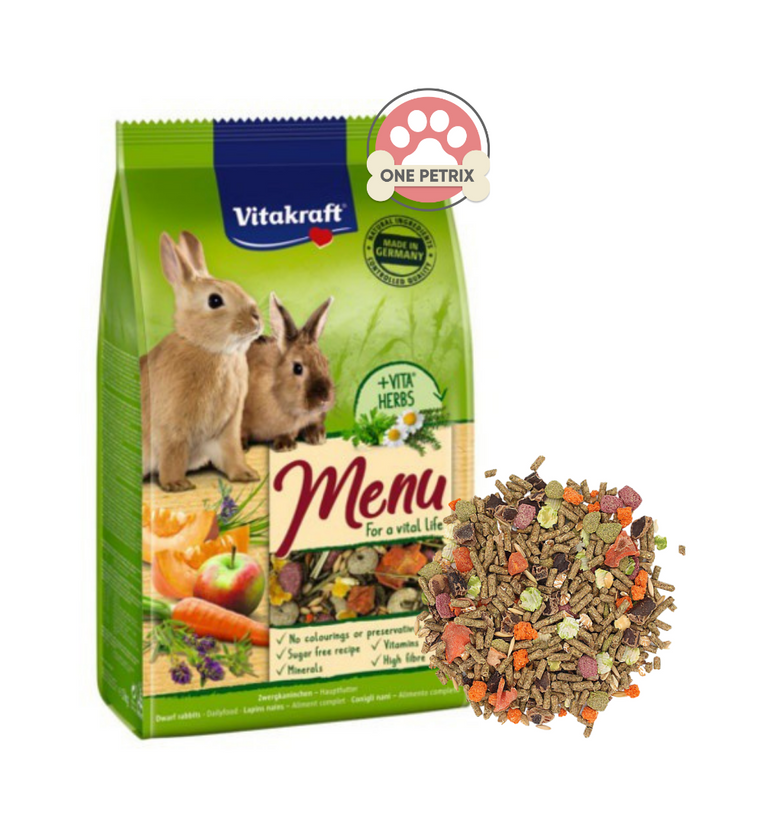 Vitakraft Menu Vital Rabbit Food (+Vita Herbs)