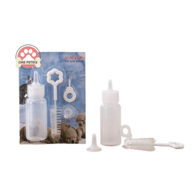 Pet Milk Nursery Bottle and Brush Kit Set