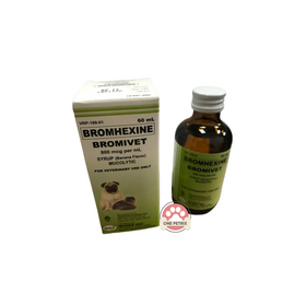 Bromivet (Bromhexine) Mucolytic Syrup for Pets 60ML