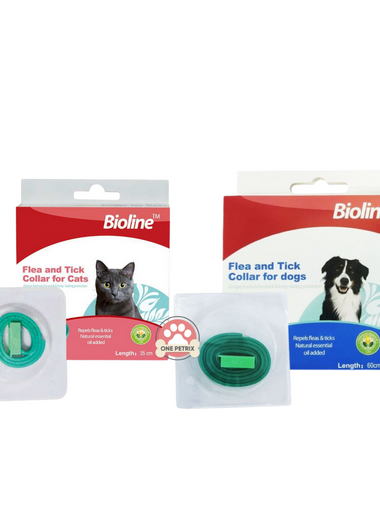 Bioline Flea and Tick Repellent Collar (Cat 35cm / Dog 60cm)