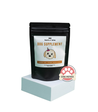 Bark n' Bite Dog Food Supplement (Healthier Coat + Stronger Immune System)