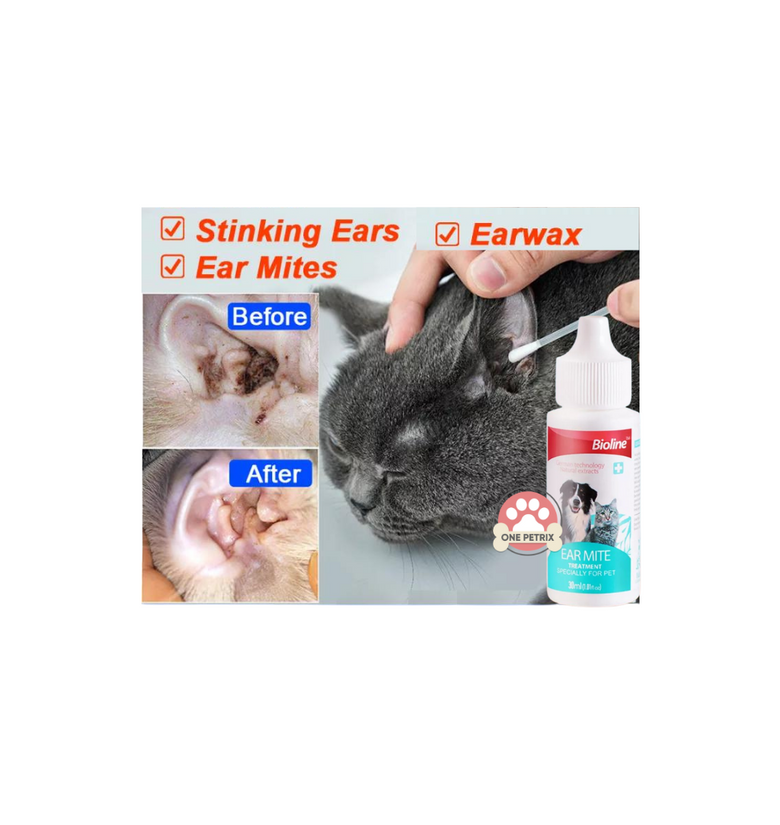 Bioline ear mite sales treatment