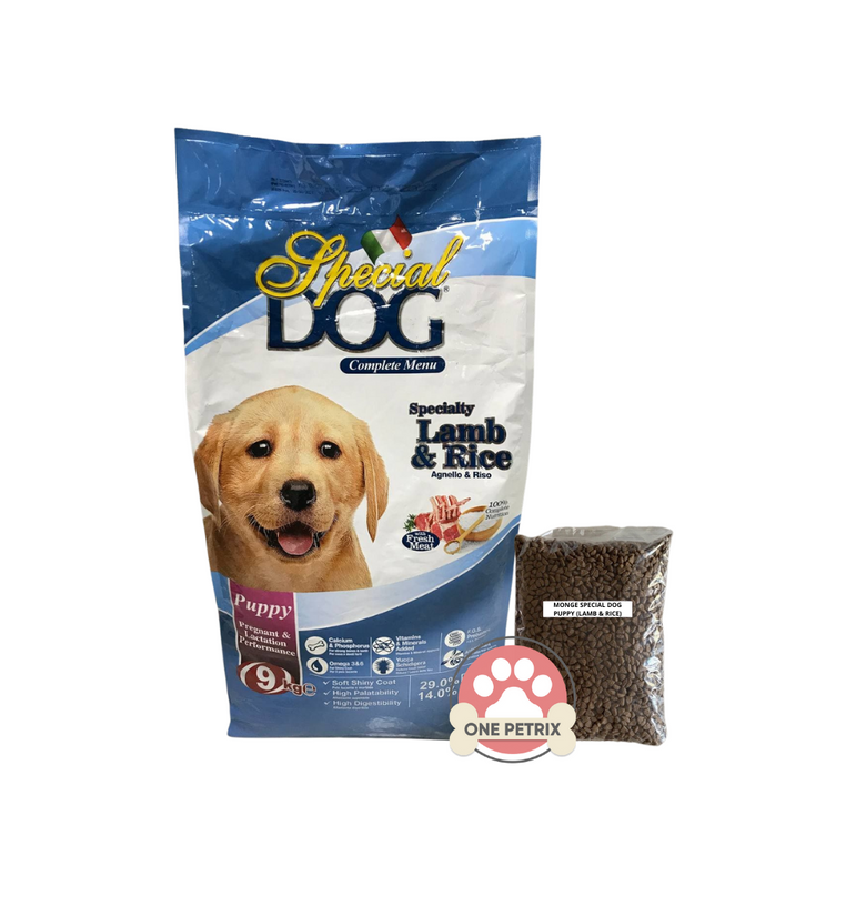 Monge Special Dog Dry Puppy Dog Food (Lamb and Rice)