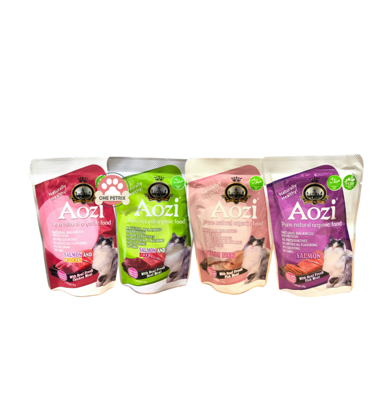Aozi Organic Cat Wet Food 85g One Petrix