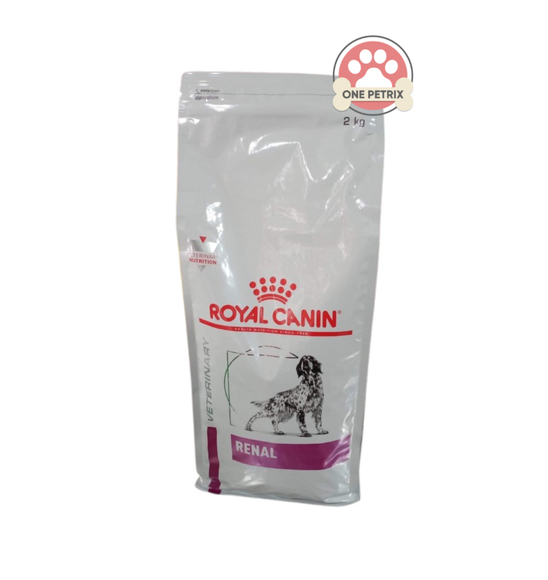 Royal Canin Renal Dry Dog Food Veterinary 2KG One Petrix
