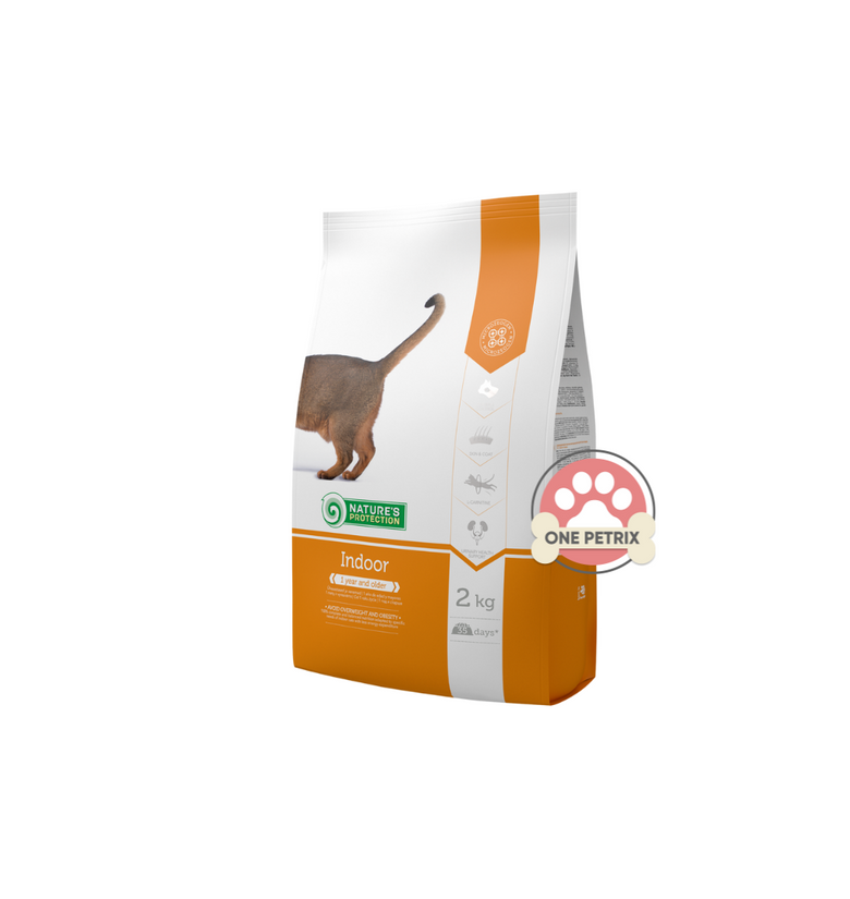 Nature s Protection Indoor Adult Dry Cat Food Poultry 2KG One