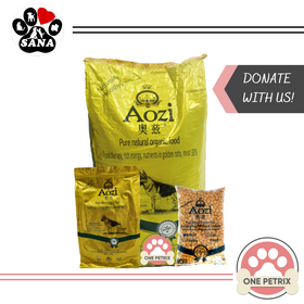 Donate to SANA - Aozi Organic Adult Dog Food (Beef, Egg and Spinach Flavor)