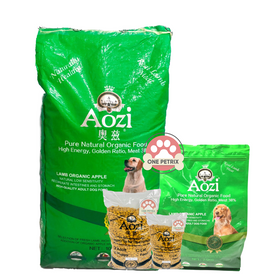 Aozi Organic Hypoallergenic Adult Dog Food (Lamb and Apple Flavor)