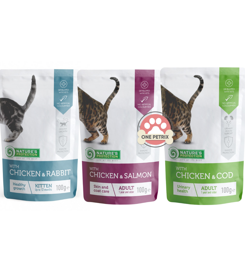 Nature s Protection Kitten Wet Cat Food 100G One Petrix