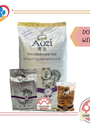 Donate to Stray Love PH - Aozi Organic Puppy Dog Food (Beef, Egg and Spinach Flavor)