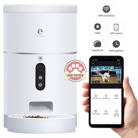 Elspet 4L Automatic Smart App Pet Feeder