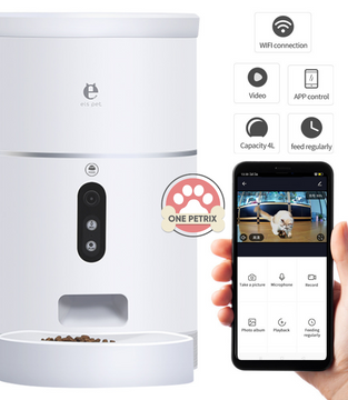 Elspet 4L Automatic Smart App Pet Feeder