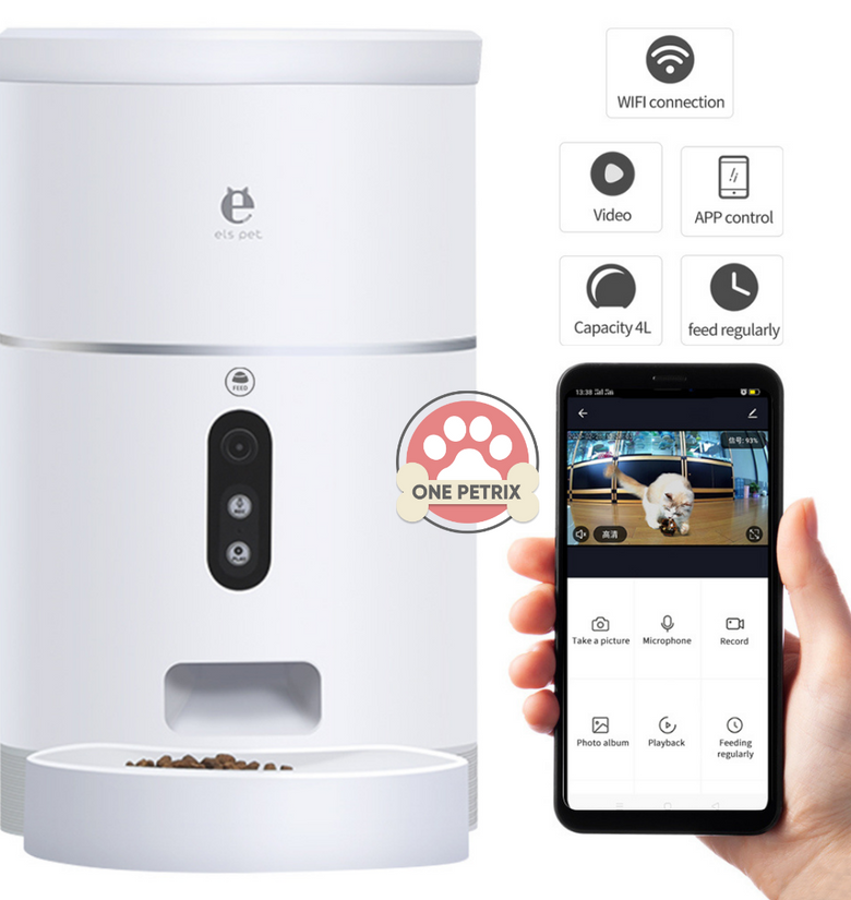 Elspet 4L Automatic Smart App Pet Feeder