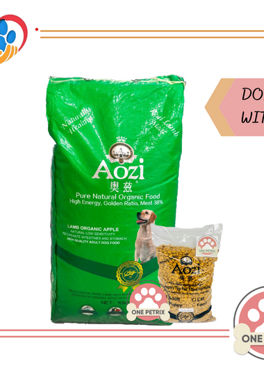 Donate to Stray Love PH - Aozi Organic Hypoallergenic Adult Dog Food (Lamb and Apple Flavor)