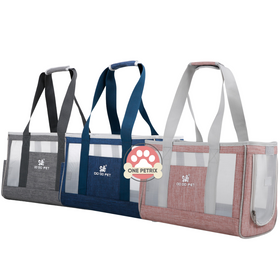 Dodopet Foldable Dog / Cat Pet Carrier Bag / Pet Bag (Blue,Pink)