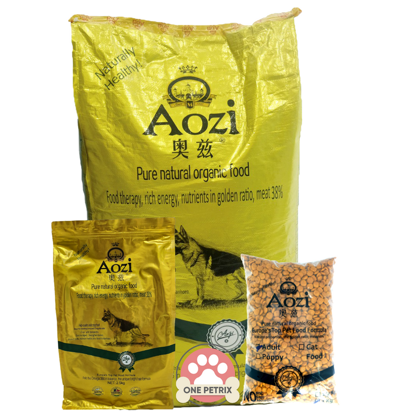 Aozi Organic Adult Dog Food (Beef, Egg and Spinach Flavor)