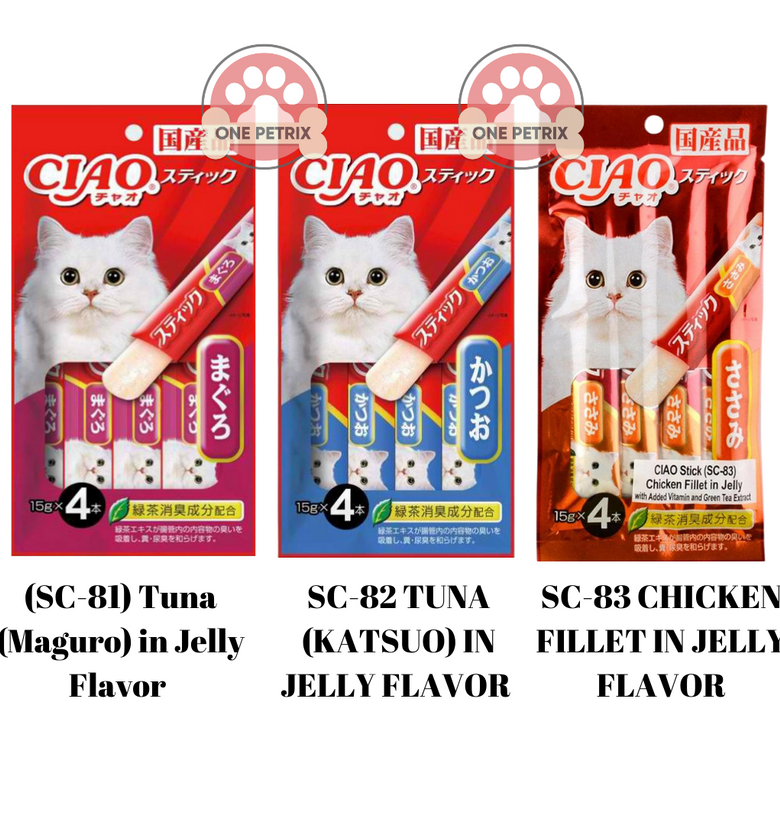Ciao Churu Wet Cat Treats / Snacks 15G x 4