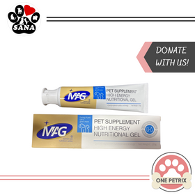 Donate to SANA - Mag Pet Supplement High Energy Nutritional Gel Pet Vitamins for Dogs and Cats 120G