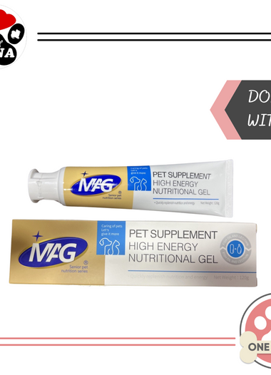 Donate to SANA - Mag Pet Supplement High Energy Nutritional Gel Pet Vitamins for Dogs and Cats 120G